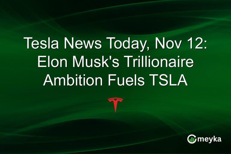Tesla News Today, Nov 12: Elon Musk's Trillionaire Ambition Fuels TSLA