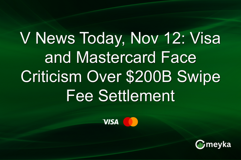 V News Today, Nov 12: Visa and Mastercard Face Criticism Over $200B Swipe Fee Settlement