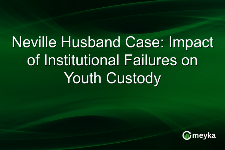 Neville Husband Case: Impact of Institutional Failures on Youth Custody