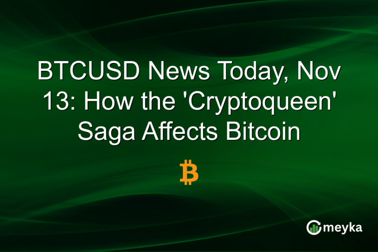 BTCUSD News Today, Nov 13: How the 'Cryptoqueen' Saga Affects Bitcoin