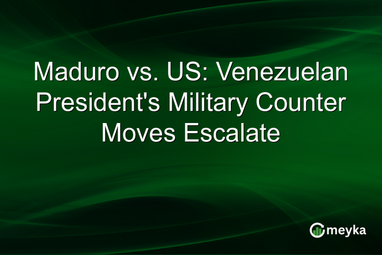 Maduro vs. US: Venezuelan President's Military Counter Moves Escalate