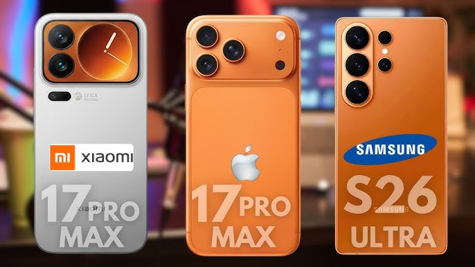 YouTube Source: Samsung S26 with Competitors