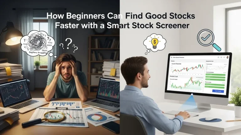 How Beginners Can Find Good Stocks Faster with a Smart Stock Screener