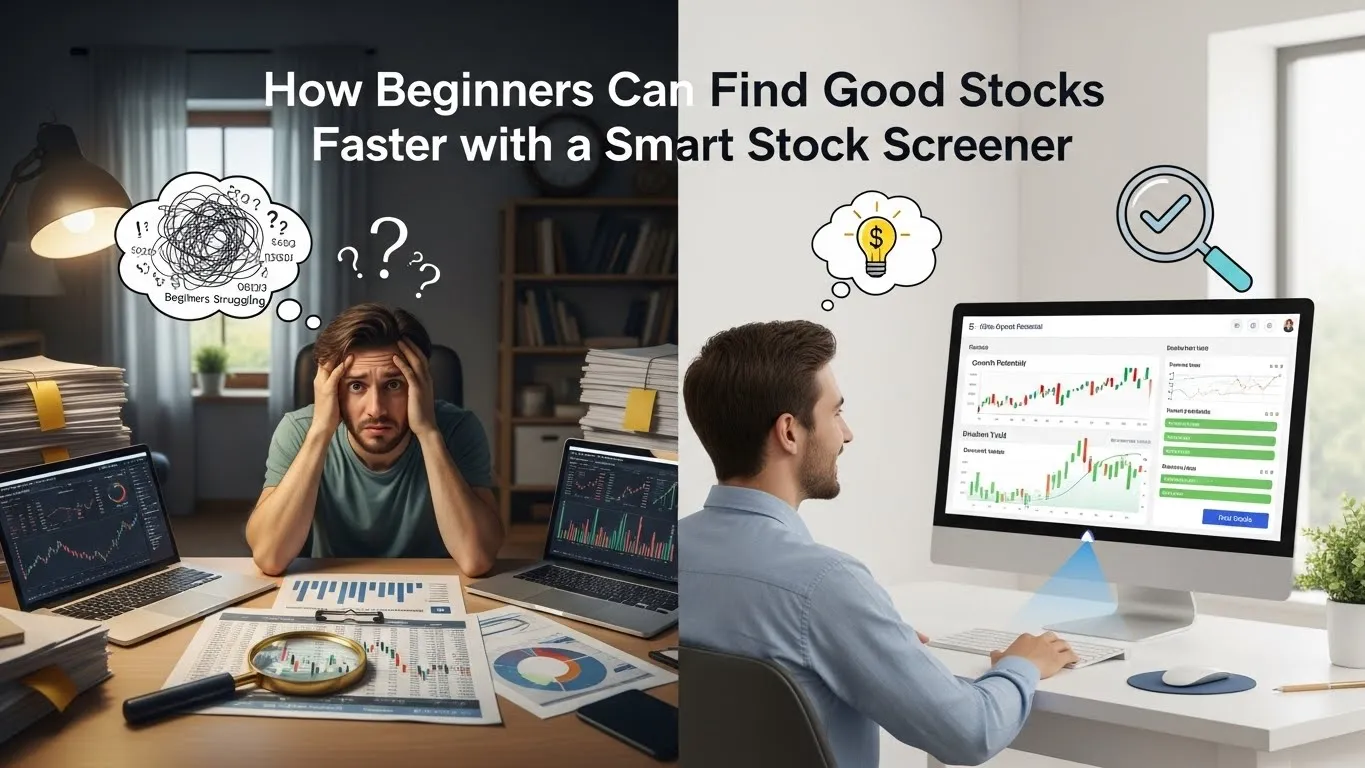 How Beginners Can Find Good Stocks Faster with a Smart Stock Screener