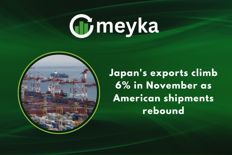 Japan's exports rise