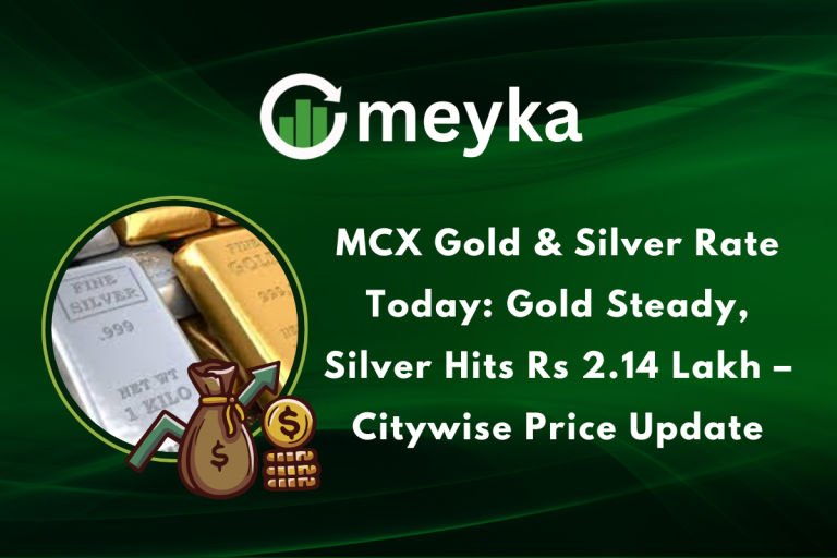 MCX Gold Rate MCX Silver Rate