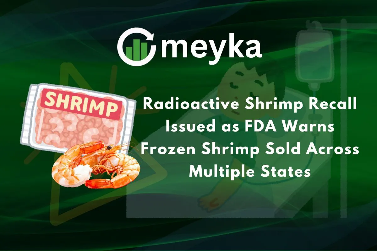 radioactive shrimp recall
