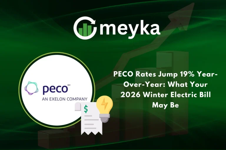 PECO Rates Jump 19% Year-Over-Year: What Your 2026 Winter Electric Bill May Be