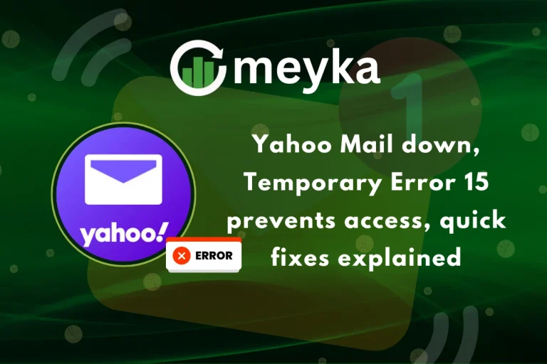 Yahoo Mail down