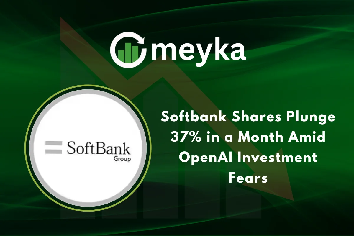 Softbank Shares Plunge 37% in a Month Amid OpenAI Investment Fears