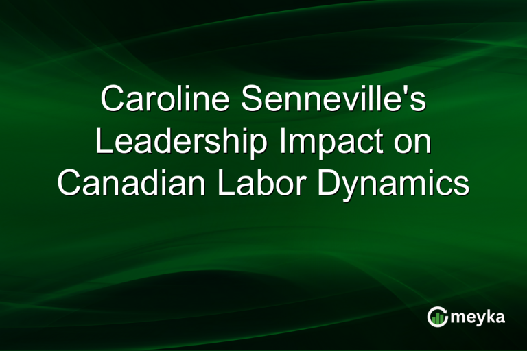 Caroline Senneville's Leadership Impact on Canadian Labor Dynamics