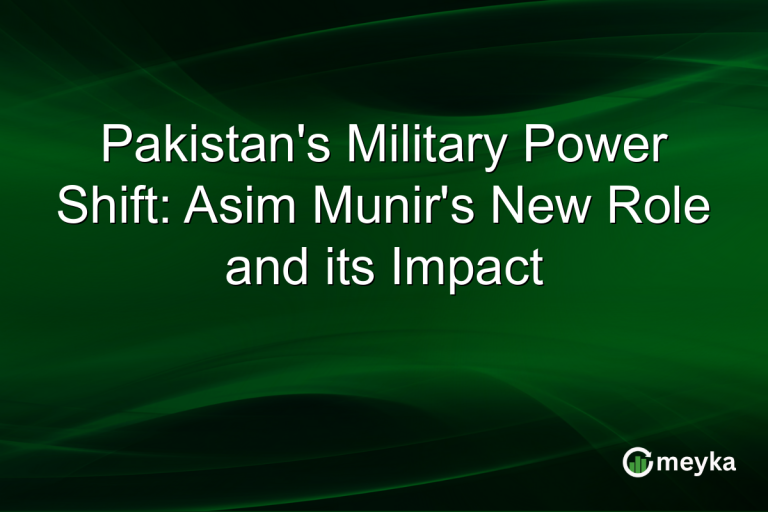Pakistan's Military Power Shift: Asim Munir's New Role and its Impact