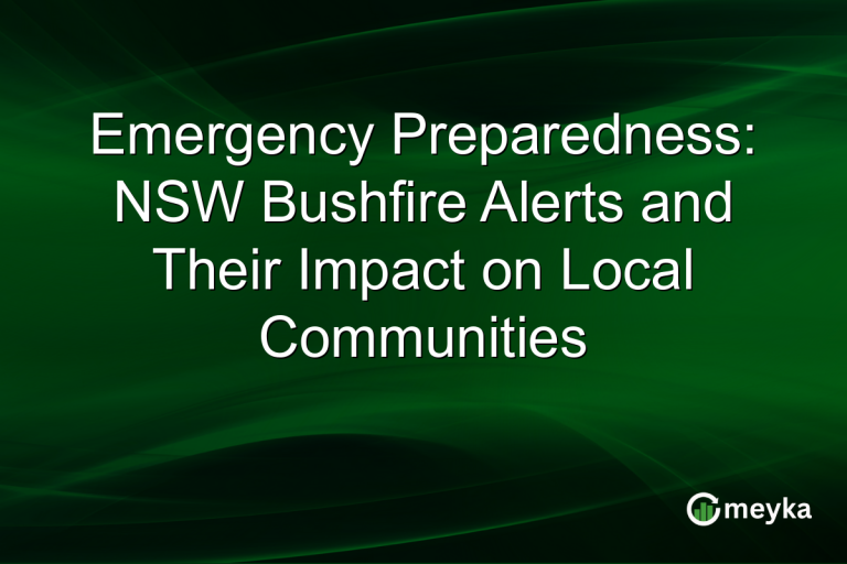 Emergency Preparedness: NSW Bushfire Alerts and Their Impact on Local Communities