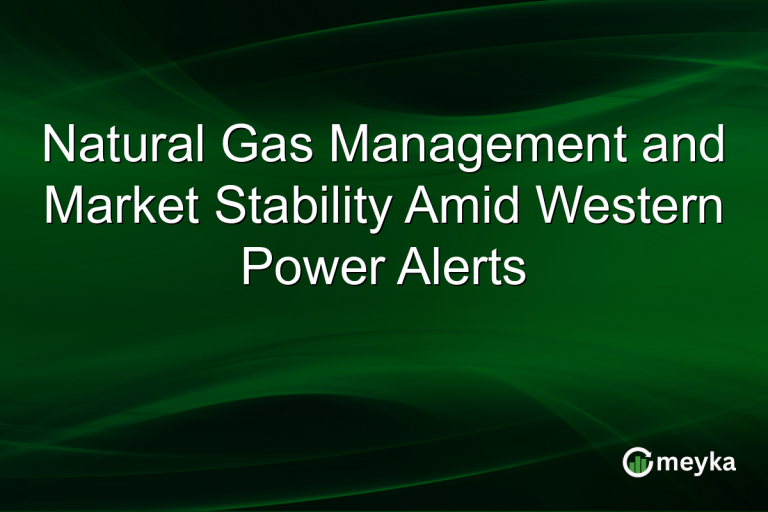 Natural Gas Management and Market Stability Amid Western Power Alerts