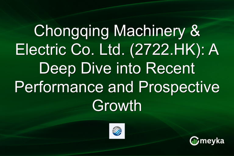 Chongqing Machinery & Electric Co. Ltd. (2722.HK): A Deep Dive into Recent Performance and Prospective Growth