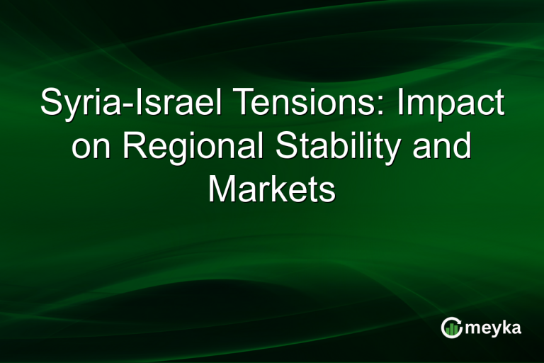 Syria-Israel Tensions: Impact on Regional Stability and Markets