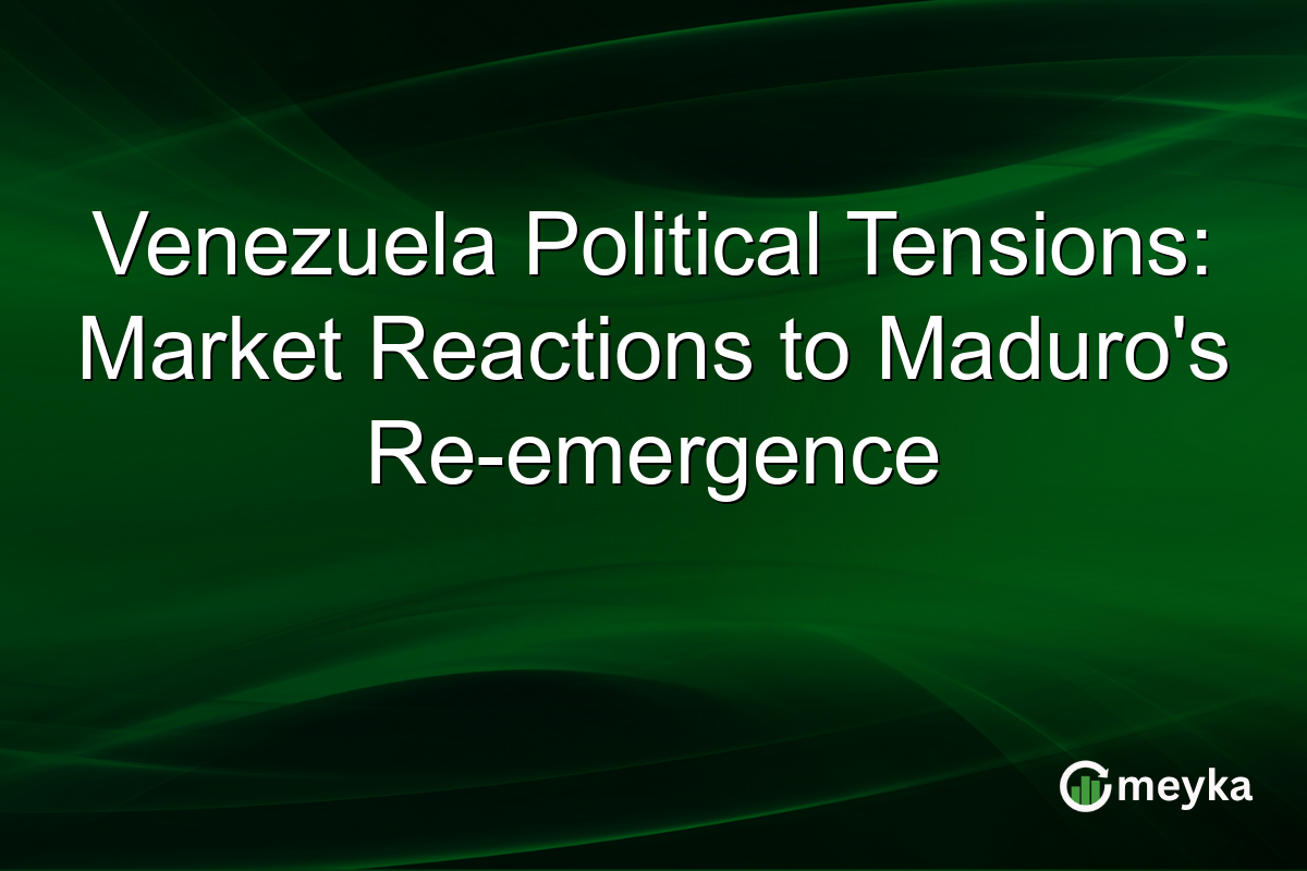 Venezuela Political Tensions: Market Reactions to Maduro's Re-emergence