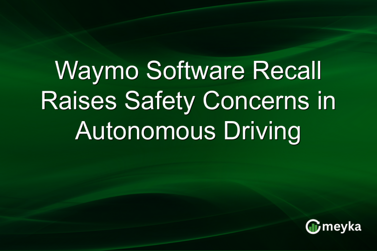 Waymo Software Recall Raises Safety Concerns in Autonomous Driving