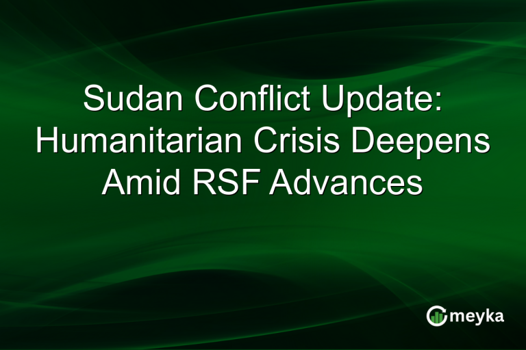 Sudan Conflict Update: Humanitarian Crisis Deepens Amid RSF Advances