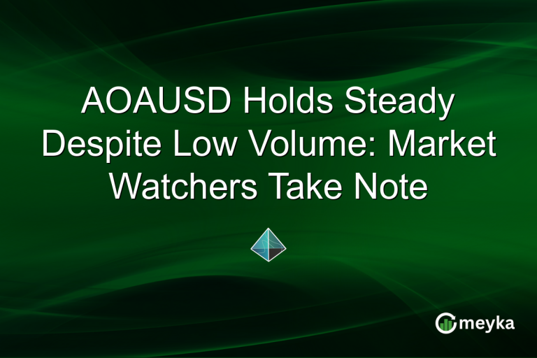 AOAUSD Holds Steady Despite Low Volume: Market Watchers Take Note