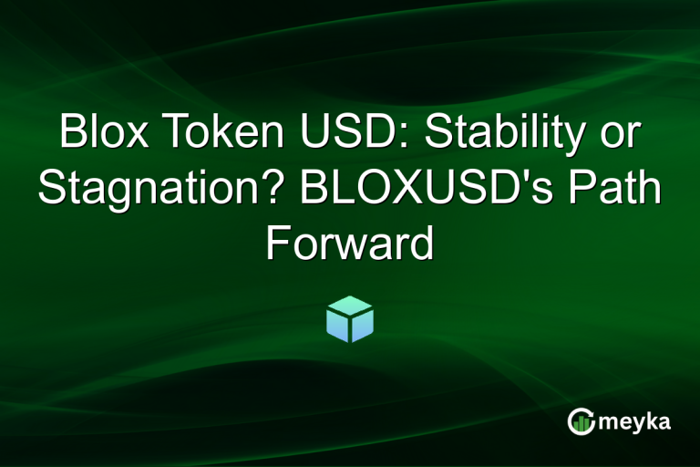 Blox Token USD: Stability or Stagnation? BLOXUSD's Path Forward