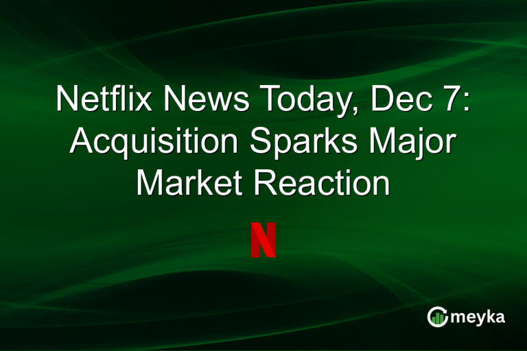 Netflix News Today, Dec 7: Acquisition Sparks Major Market Reaction