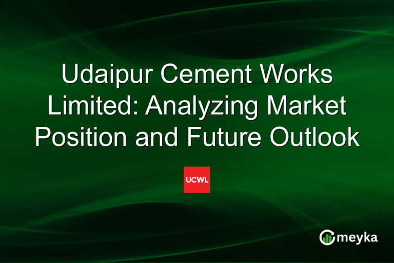 Udaipur Cement Works Limited: Analyzing Market Position and Future Outlook