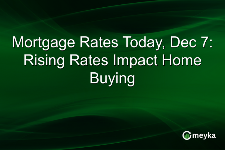 Mortgage Rates Today, Dec 7: Rising Rates Impact Home Buying