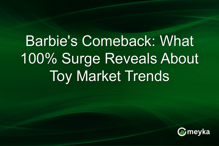 Barbie's Comeback: What 100% Surge Reveals About Toy Market Trends