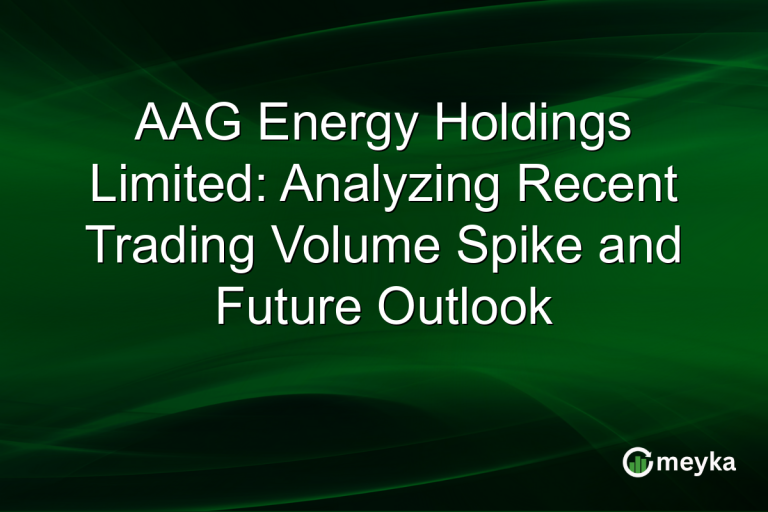 AAG Energy Holdings Limited: Analyzing Recent Trading Volume Spike and Future Outlook
