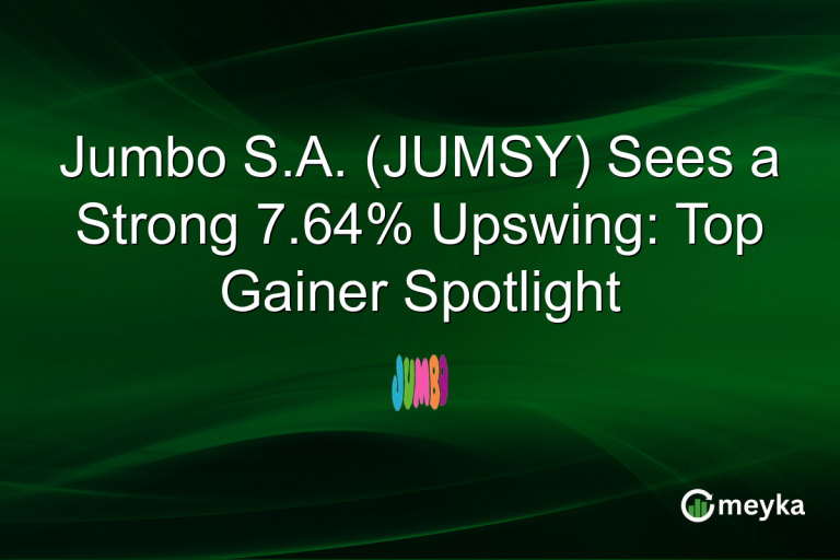 Jumbo S.A. (JUMSY) Sees a Strong 7.64% Upswing: Top Gainer Spotlight