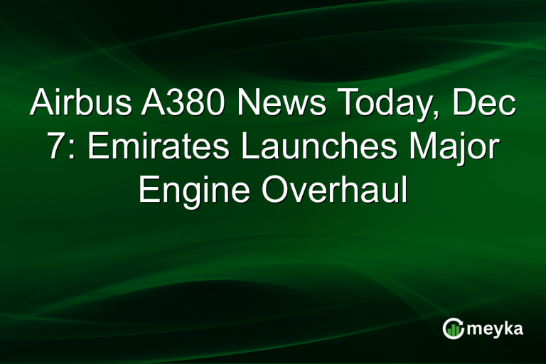 Airbus A380 News Today, Dec 7: Emirates Launches Major Engine Overhaul