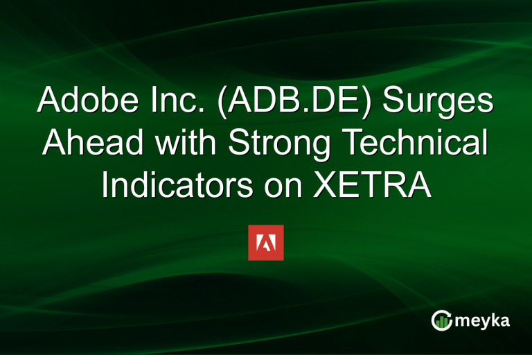 Adobe Inc. (ADB.DE) Surges Ahead with Strong Technical Indicators on XETRA