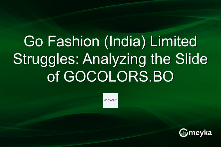 Go Fashion (India) Limited Struggles: Analyzing the Slide of GOCOLORS.BO
