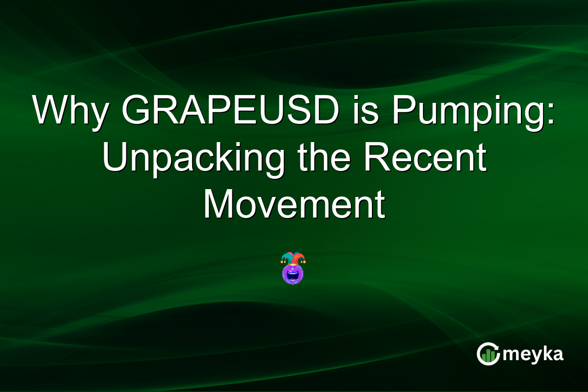 Why GRAPEUSD is Pumping: Unpacking the Recent Movement