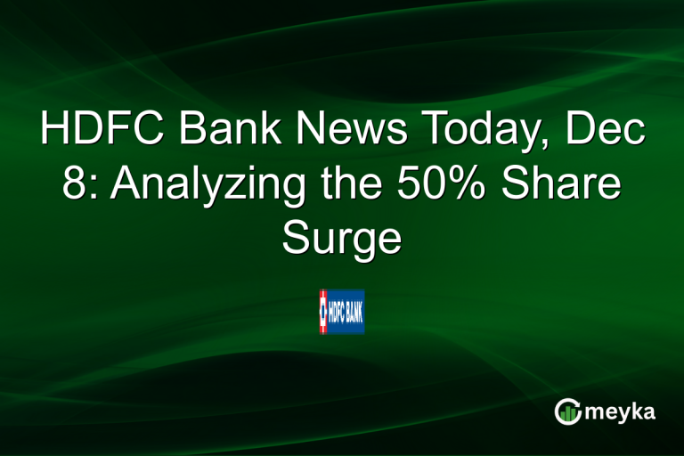 HDFC Bank News Today, Dec 8: Analyzing the 50% Share Surge