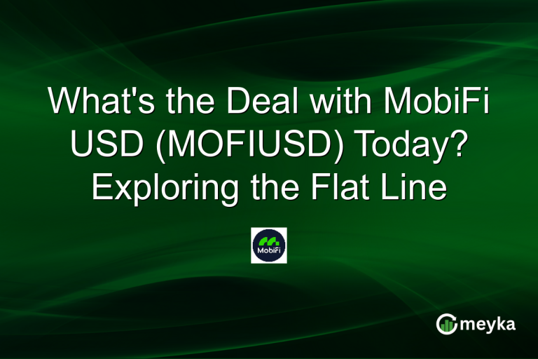 What's the Deal with MobiFi USD (MOFIUSD) Today? Exploring the Flat Line