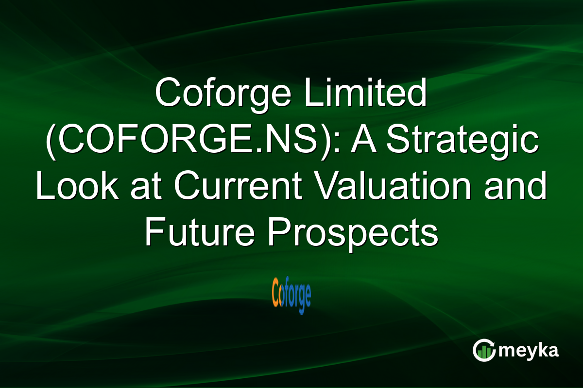 Coforge Limited (COFORGE.NS): A Strategic Look at Current Valuation and Future Prospects