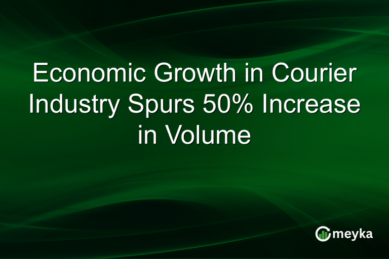 Economic Growth in Courier Industry Spurs 50% Increase in Volume