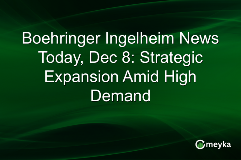 Boehringer Ingelheim News Today, Dec 8: Strategic Expansion Amid High Demand