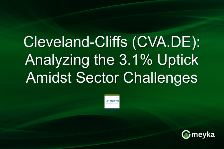 Cleveland-Cliffs (CVA.DE): Analyzing the 3.1% Uptick Amidst Sector Challenges