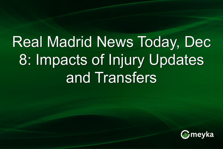 Real Madrid News Today, Dec 8: Impacts of Injury Updates and Transfers