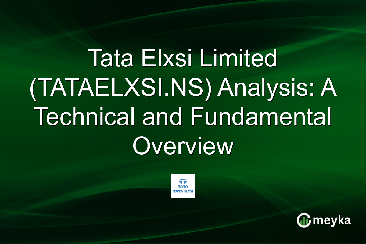 Tata Elxsi Limited (TATAELXSI.NS) Analysis: A Technical and Fundamental Overview
