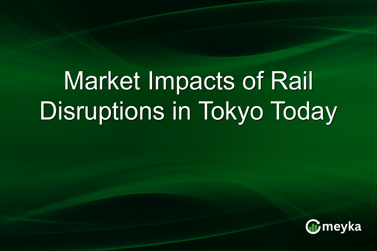 Market Impacts of Rail Disruptions in Tokyo Today