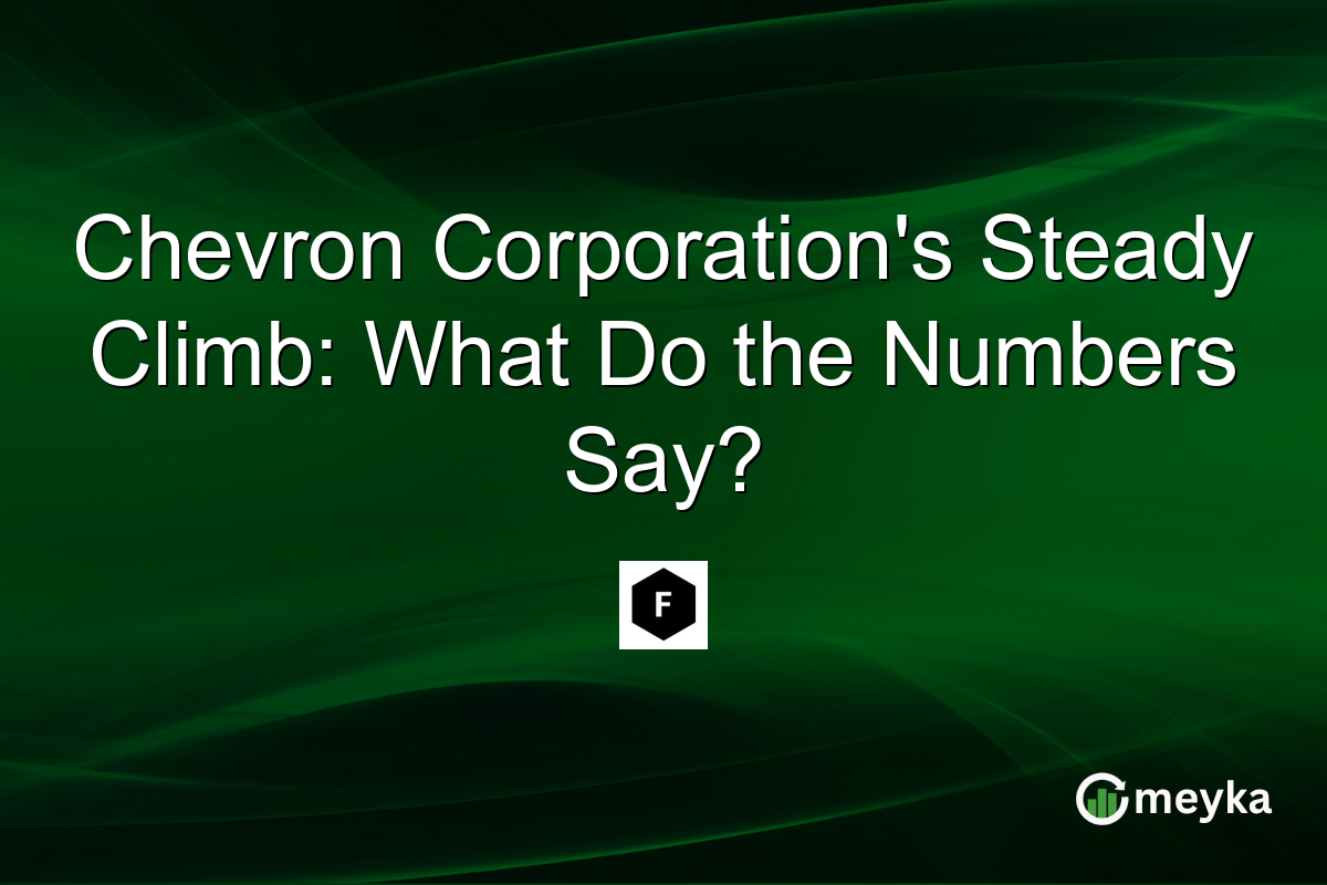 Chevron Corporation's Steady Climb: What Do the Numbers Say?