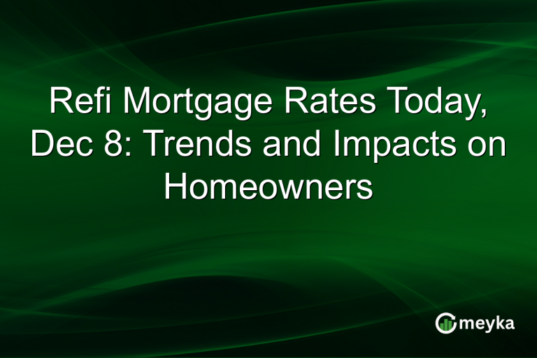 Refi Mortgage Rates Today, Dec 8: Trends and Impacts on Homeowners