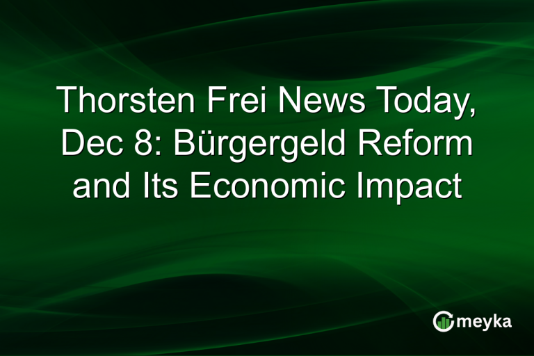 Thorsten Frei News Today, Dec 8: Bürgergeld Reform and Its Economic Impact