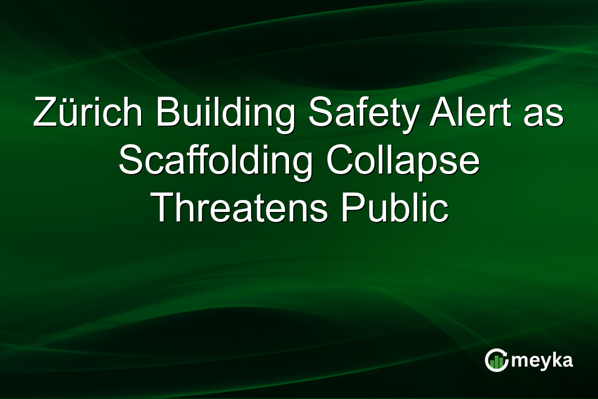Zürich Building Safety Alert as Scaffolding Collapse Threatens Public