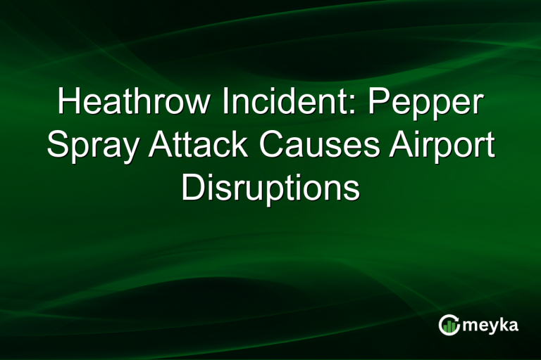 Heathrow Incident: Pepper Spray Attack Causes Airport Disruptions
