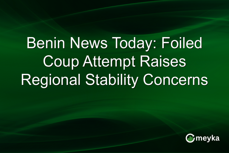 Benin News Today: Foiled Coup Attempt Raises Regional Stability Concerns
